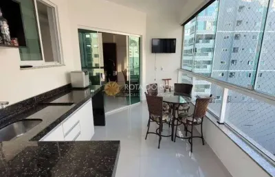 Torri di itália apartamento mobiliado 3 suítes na meia praia