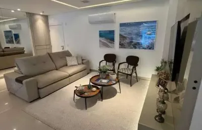 Munique apartamento mobiliado 3 suítes e 2 vagas na meia praia