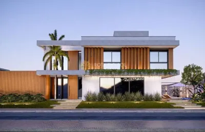 Vivapark casa marea com 4 suítes e 4 vagas de garagem em porto belo
