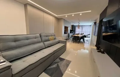 Residencial zurich apartamento mobiliado 3 suítes em meia praia itapema/sc