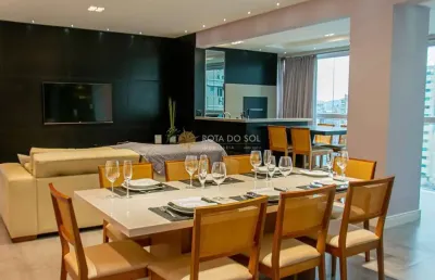 Residencial mount sinai apartamento 4 suítes e 3 vagas em meia praia itapema/sc