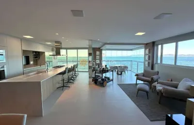 Summer place apartamento frente mar 4 suítes e 3 vagas no centro de itapema/sc