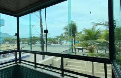 Apartamento com 3 dormitórios vista mar na praia grande