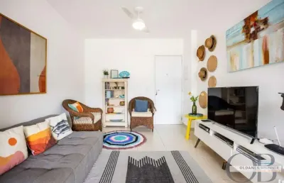 Apartamento mobiliado com 2 dormitórios no pereque-açú