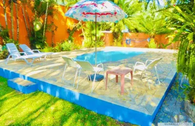 Casa térrea total de 1.070m² com 4 dormitórios no pereque-mirim