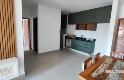 Apartamento novo vista mar com 2 dormitórios nas toninhas