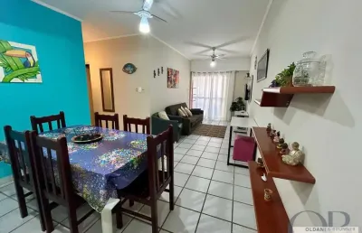 Apartamento mobiliado com 2 dormitórios na praia grande.