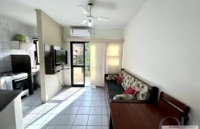 Apartamento com 1 dormitório apenas 150 metros do mar na praia grande