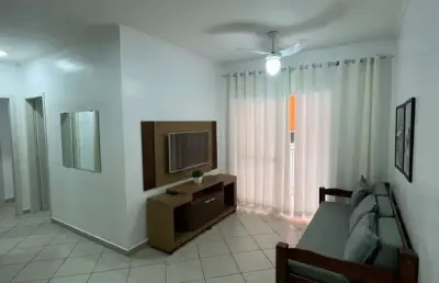 Apartamento mobiliado com 2 dormitórios na praia grande.
