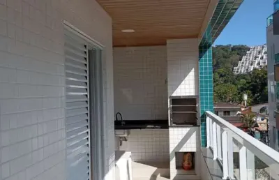 Apartamento mobiliado com 2 dormitórios nas toninhas.