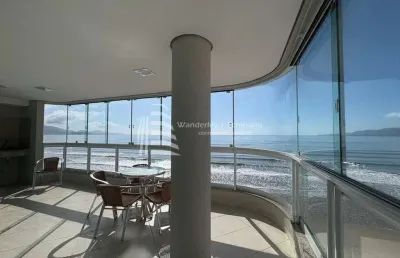 Pé na areia 4 dorm, em meia praia/itapema/sc, meia praia, itapema - sc