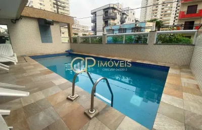 Apartamento com 3 dorms, boqueirão, praia grande - r$ 890 mil, cod: 437