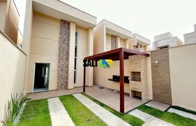 Casa com 3 dormitórios à venda, 92 m² por r$ 419.900,00 - coaçu - eusébio/ce