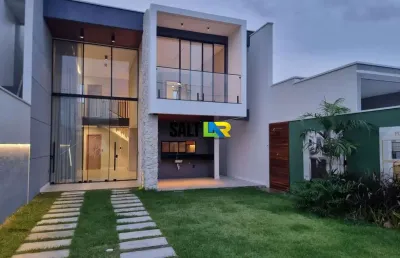 Casa com 3 dormitórios à venda, 134 m² por r$ 730.000,00 - messejana - fortaleza