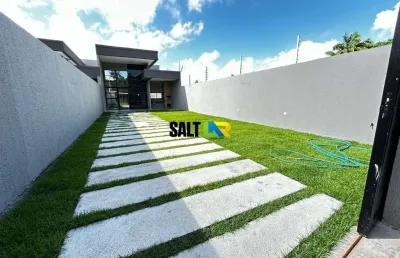 Casa com 3 dormitórios à venda, 136 m² por r$ 550.000,00 - guaribas - eusébio/ce
