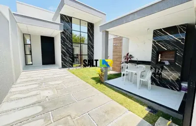 Casa com 3 dormitórios à venda, 120 m² por r$ 580.000,00 - edson queiroz - forta