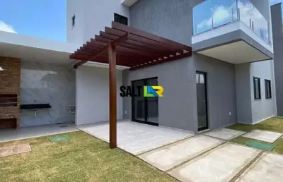 Casa com 4 dormitórios à venda, 127 m² por r$ 639.900 - edson queiroz - fortalez