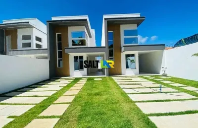 Casa com 3 dormitórios à venda, 218 m² por r$ 490.000,00 - urucunema - eusébio/c
