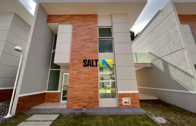 Casa com 3 dormitórios à venda, 138 m² por r$ 685.000,00 - mangabeira - eusébio/