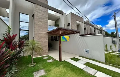 Casa com 4 dormitórios à venda, 128 m² por r$ 499.000,00 - centro - aquiraz/ce