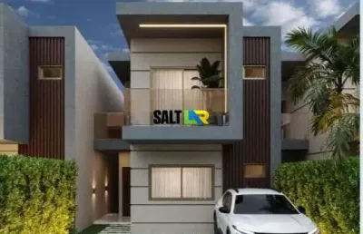 Casa com 3 dormitórios à venda, 134 m² por r$ 847.365,47 - guaribas - eusébio/ce