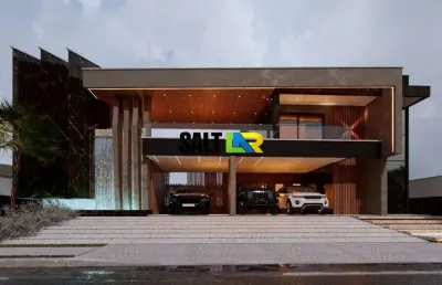 Casa com 4 dormitórios à venda, 470 m² por r$ 3.400.000,00 -  cidade alpha, - eu