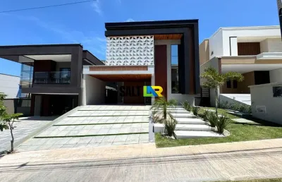 Casa com 4 dormitórios à venda, 242 m² por r$ 1.700.000 - cidade alpha - eusébio