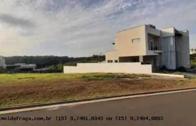 Terreno em condomínio para venda em votorantim, alphaville nova esplanada