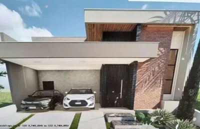 Casa em condomínio para venda em sorocaba, parque ibiti reserva, 3 dormitórios, 3 suítes, 5 banheiros, 4 vagas