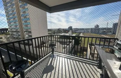 Apartamento para venda, alem ponte, 3 dormitórios, 3 banheiros, 2 vagas