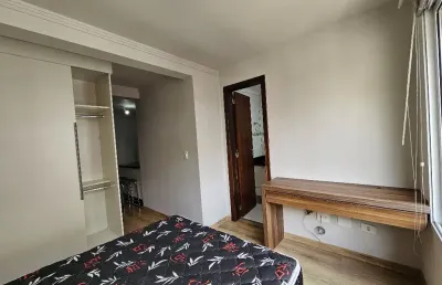 Apartamento de um quarto mobiliado no centro de curitiba-pr