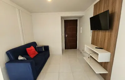 Apartamento mobiliado de um dormitório no centro de curitiba-pr