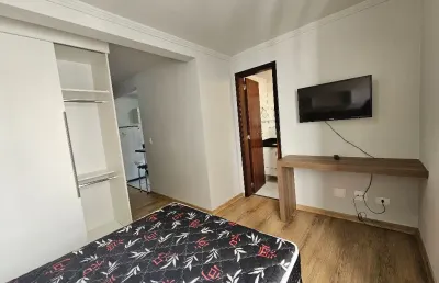 Apartamento de um quarto mobiliado no centro de curitiba-pr