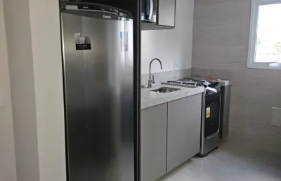 Apartamento novo mobiliado de 02 quartos no jardim botânico