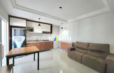 Apartamento com 2 dormitórios para alugar, 52 m² por r$ 3.170,00/mês - cidade industrial - curitiba/pr