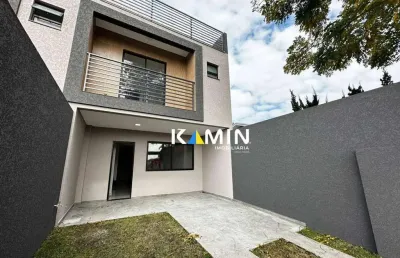 Sobrado com 3 dormitórios à venda, 109 m² por r$ 670.000,00 - pinheirinho - curitiba/pr