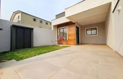 Casa 03 dormitórios e 1 suíte com 94m² - afonso pena - são josé dos pinhais