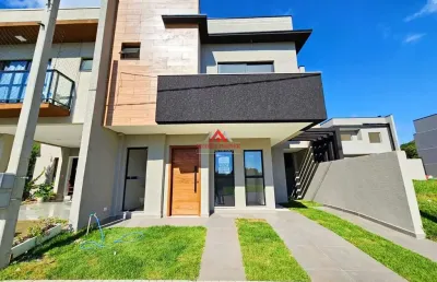 Sobrado com 03 dormitórios à venda, 120m² por r$ 749.000 - costeira - são josé dos pinhais/pr