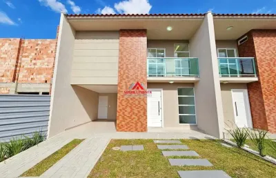 Sobrado 03 dormitórios e 1 suíte com 134m² - cruzeiro - são josé dos pinhais