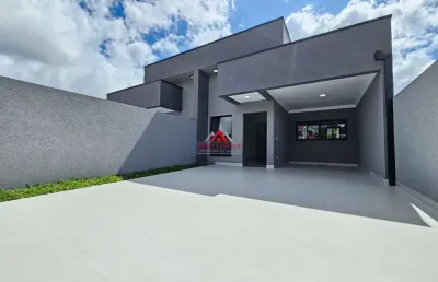 Casa 03 dormitórios e 1 suíte com 92m² - boneca do iguaçu - são josé dos pinhais