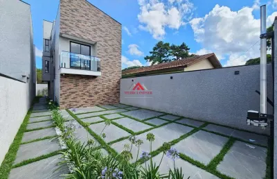 Sobrado 03 dormitórios e 1 suíte com 145m² - boqueirão - curitiba