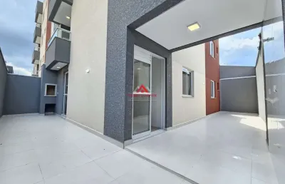 Apartamento garden 03 dormitórios e 1 suíte com 109m² - cidade jardim - são josé dos pinhais