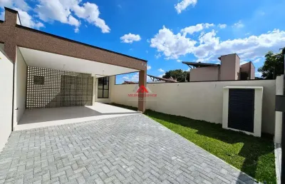 Casa alto padrão com 03 suítes, com 145m - aristocrata - são josé dos pinhais