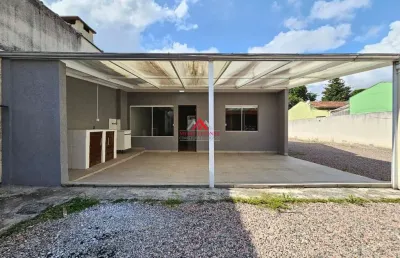 Casa 02 dormitórios com 60m² , parque da fonte - são josé dos pinhais.