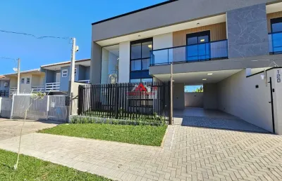 Sobrado 03 dormitórios e 1 suíte, com 151m² - cidade jardim - são josé dos pinhais.