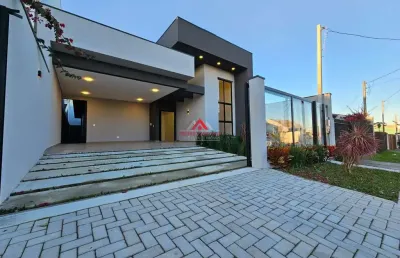 Casa alto padrão 03 dormitórios e 1 suíte com 155m² - cruzeiro - são josé dos pinhais.