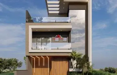 Sobrado alto padrão 03 suítes com 280m²- aristocrata - são josé dos pinhais