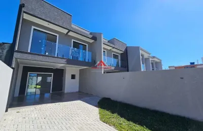 Sobrado 04 dormitórios e 1 suíte com 168m² - cidade jardim - são josé dos pinhais.