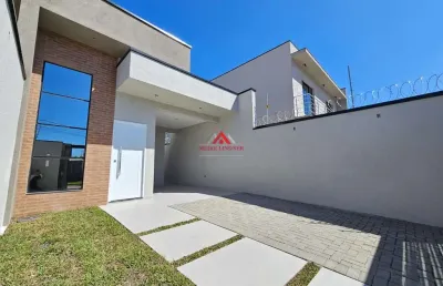 Casa 03 dormitórios e 1 suíte com 75m² - costeira - são jose dos pinhais.