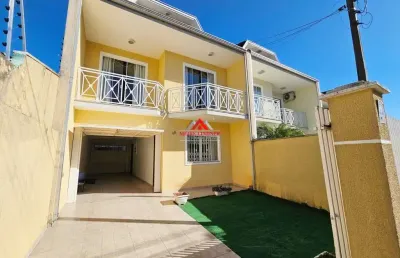 Sobrado 04 dormitórios sendo 2 suítes com 172m² - são pedro - são josé dos pinhais.